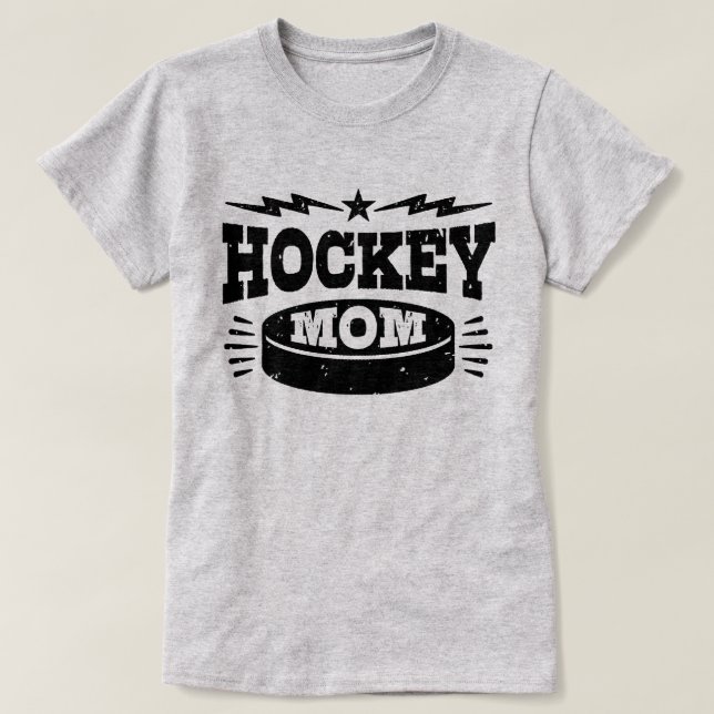 Hockey Mamma T-shirt (Design framsida)