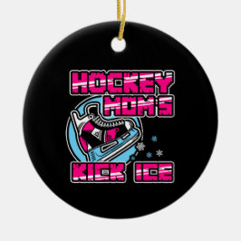 Hockey Mammor Kick Ice Julgransprydnad Keramik