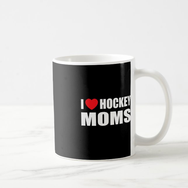 Hockey Manar I Kärlek Hockey Mammor Kaffemugg (Höger)