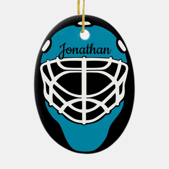 Hockey Mask Ornament (Baksidan)