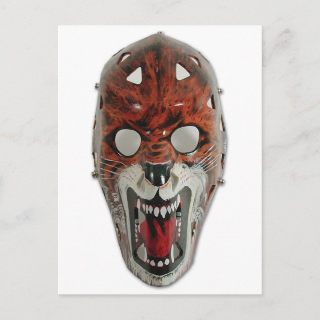 Hockey Mask Vykort (Framsida)