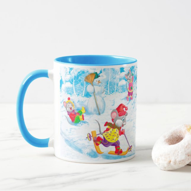 hockey mugg (Med munk)