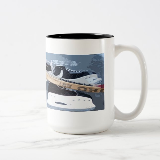 Hockey-mugg Två-Tonad Mugg (Höger)