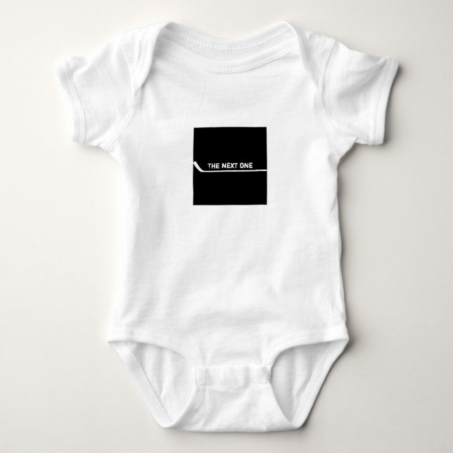 Hockey nästa baby t-shirt (Framsida)