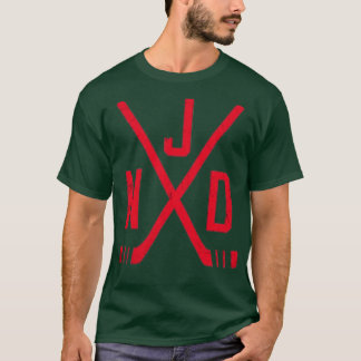 Hockey New jersey Djävulen Black T Shirt
