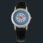 Hockey Night i Canada Logotyp Armbandsur<br><div class="desc">Den nuvarande logotypen har använts sedan 1998. Hockey Night i Kanada är det varumärke som används för kanadensiska TV-presentationer från National Hockey League. Namn har använts för alla NHL-sändningar på CBC Television (oavsett tidpunkt på dygnet), men Hockey Night i Kanada är i första hand knuten till sina NHL-sändningar på lördagskvällar,...</div>