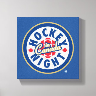 Hockey Night i Canada Logotyp Canvastryck
