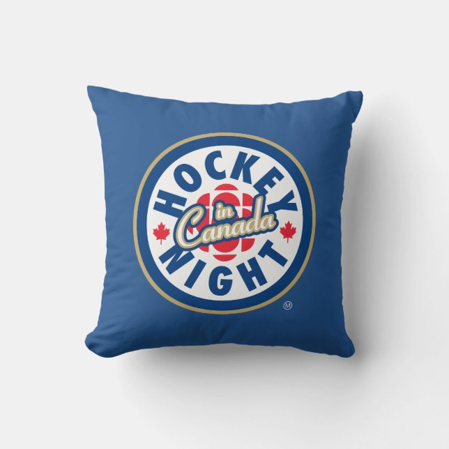Hockey Night i Canada Logotyp Kudde (Framsida)