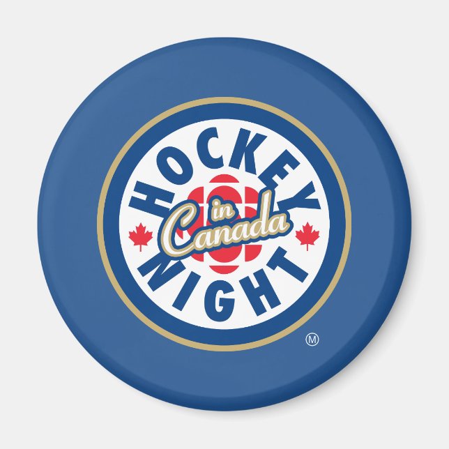 Hockey Night i Canada Logotyp Magnet (Framsidan)