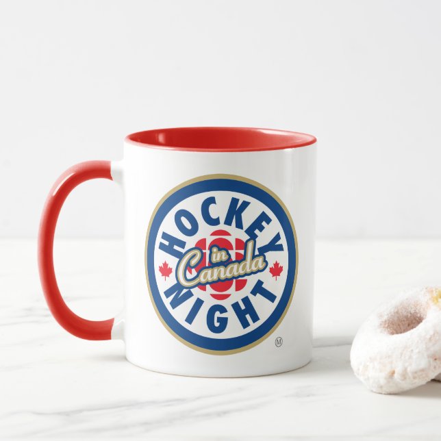 Hockey Night i Canada Logotyp Mugg (Med munk)