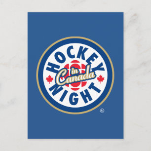 Hockey Night i Canada Logotyp Vykort