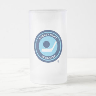 Hockey Night i Canada Retro Logotyp Frostat Ölglas