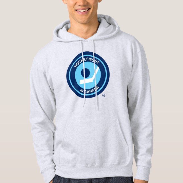 Hockey Night i Kanada Retro Hoodie (Framsida)