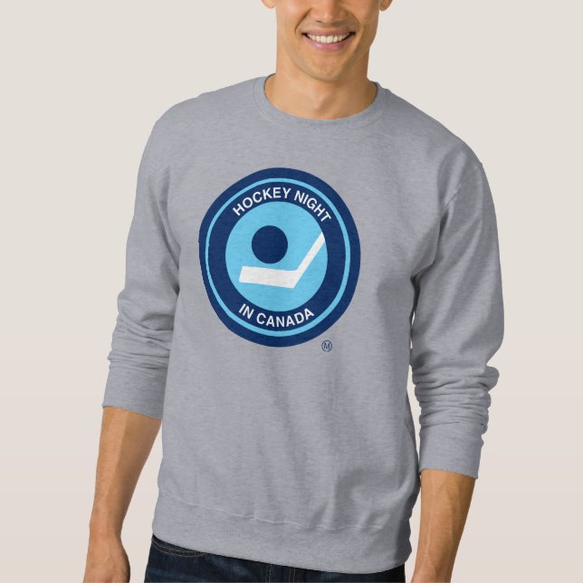 Hockey Night i Kanada Retro Sweatshirt (Framsida)