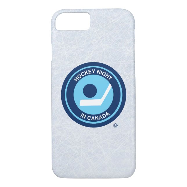 Hockey Night Retro Case-Mate iPhone Skal (Baksida)