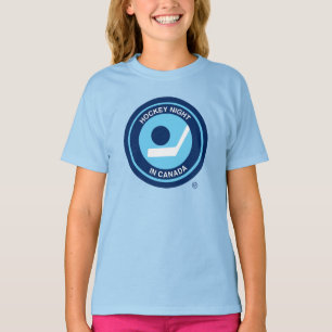 Hockey Night Retro Girls T-Shirt