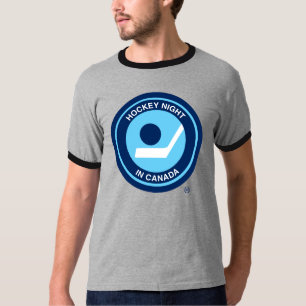 Hockey Night Retro T Shirt
