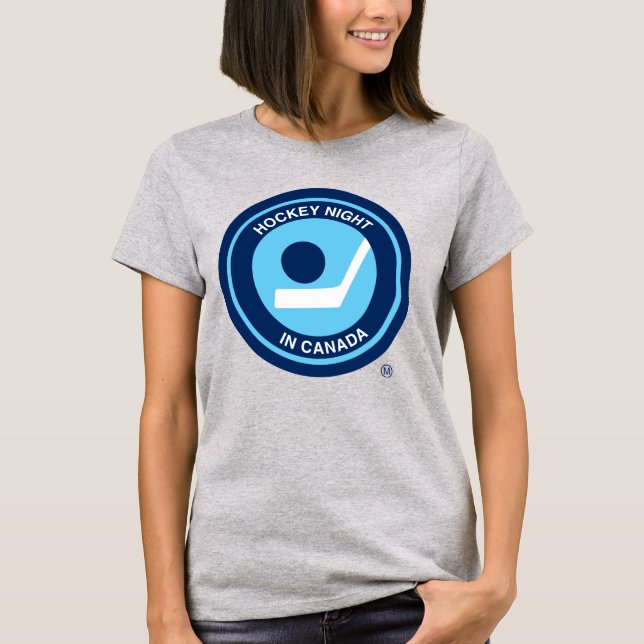 Hockey Night Retro Women's T-Shirt (Framsida)