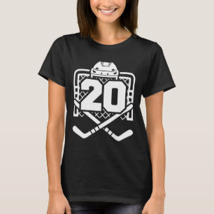 Hockey Nummer 20 Tröja Rolig Hockeyspelare Spel D
