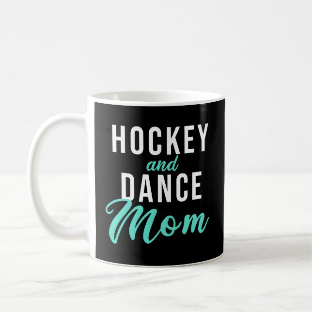 Hockey och Dance Mamma Kaffemugg (Vänster)