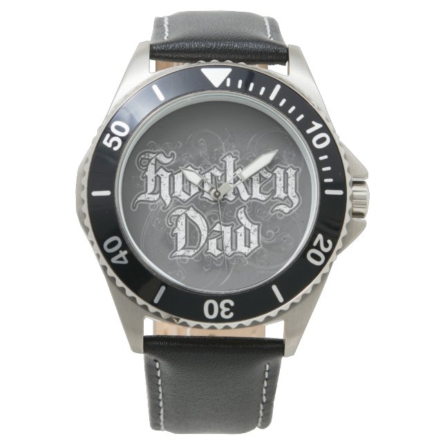Hockey Pappa Armbandsur (Framsida)