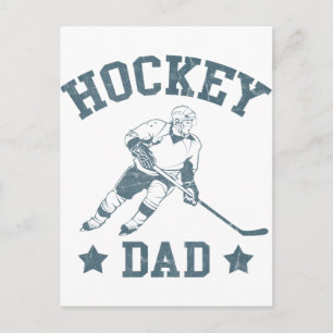 Hockey Pappa Cards & Stickers Vykort
