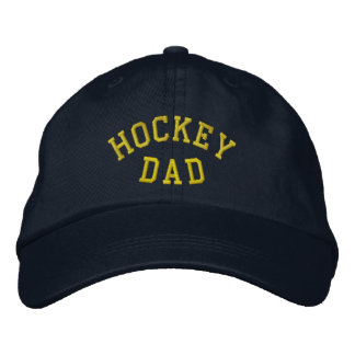 HOCKEY PAPPA Embroized Hat Broderad Keps