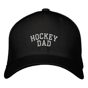 Hockey Pappa Embroized Hat Broderad Keps
