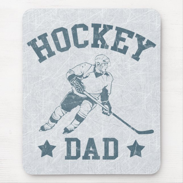 Hockey Pappa Mousemat Musmatta (Framsidan)