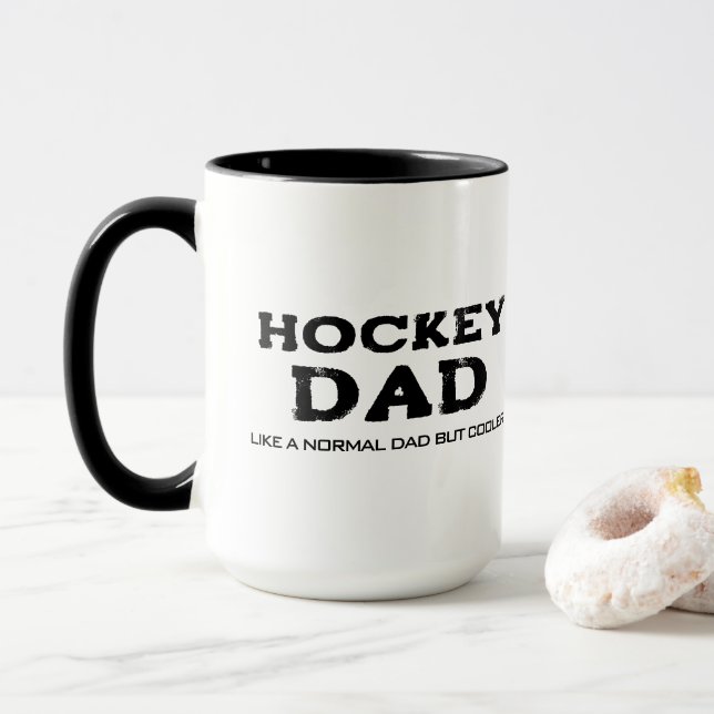 Hockey Pappa Mugg som ett normalt Pappa men koler (Med munk)