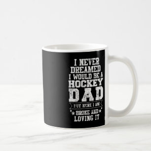 Hockey Pappa Roligt Fars dag Tee Pappor Gift Kaffemugg