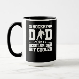 Hockey Pappa som ett vanligt Pappa men kylare Mugg