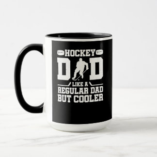 Hockey Pappa som ett vanligt Pappa men kylare Mugg