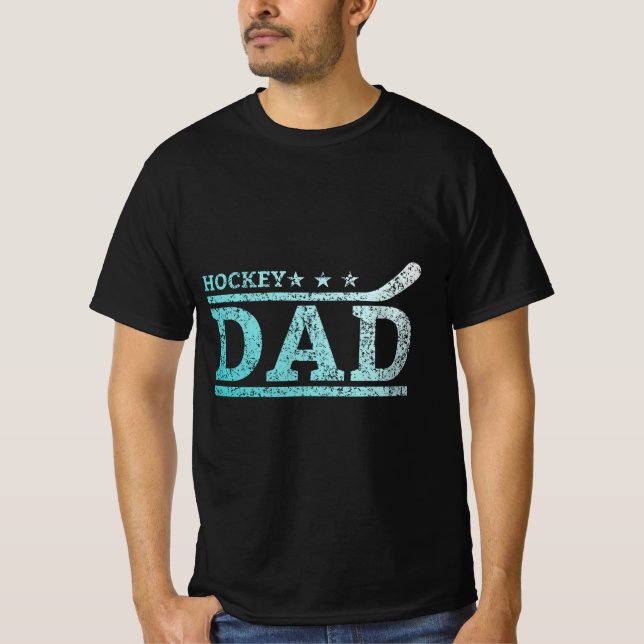 Hockey Pappa T Shirt (Framsida)