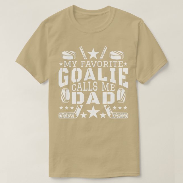 Hockey Pappa T Shirt (Design framsida)