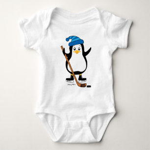 Hockey Penguin Infant Romper Tröja