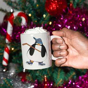 Hockey Penguin Kaffemugg