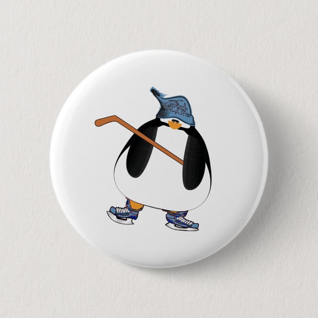 Hockey Penguin Knapp (Framsida)