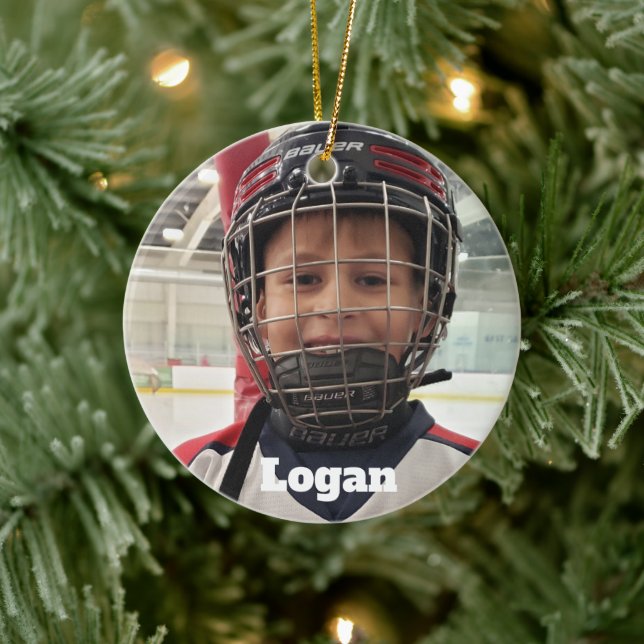 Hockey Photo Ornament (Träd)
