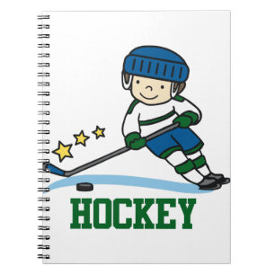 Hockey Player Anteckningsbok