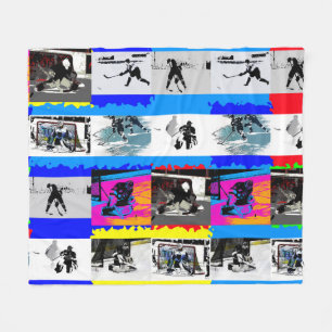 Hockey Player - Ice Hockey Fleecefilt