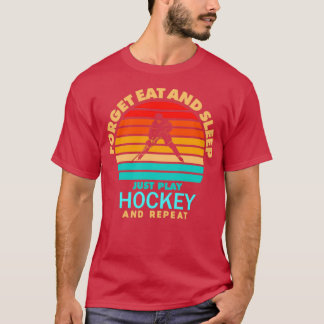 Hockey Player Ice Hockey Team Golie Indoor Sports T Shirt