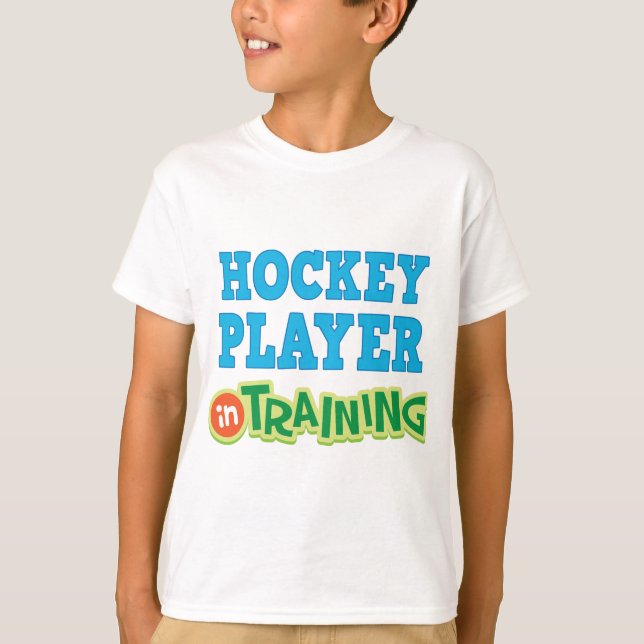 Hockey Player in Training (Framtiden) Tee (Framsida)
