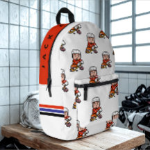 Hockey Player Kärlek-signering för Tecknaden Moder