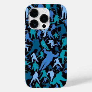 Hockey Player Mönster Fodral-Mate iphone case