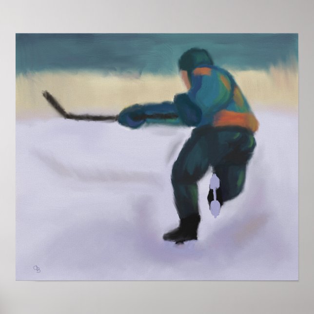 Hockey Player, Poster (Framsidan)