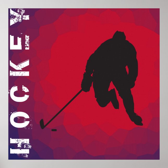 Hockey Player Poster (Framsidan)