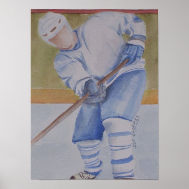 Hockey Player Poster (Framsidan)
