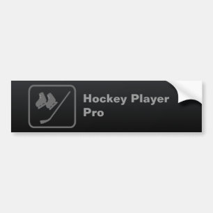 Hockey Player Pro Bildekal