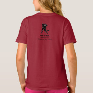 Hockey Player Shirt - fet och dynamisk ishockey T